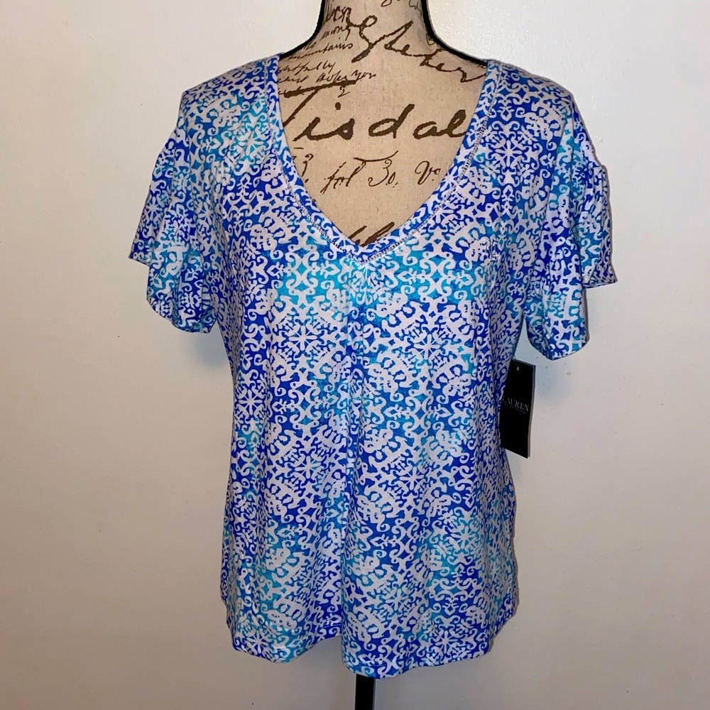 💙💚♦️NWT Ralph Lauren Top💚💙